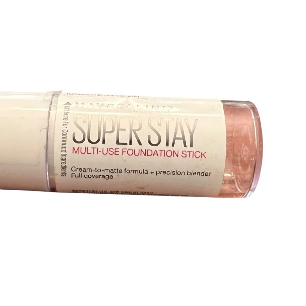 Maybelline Super‎ Stay Multi-Use Foundation Stick #130 Buff Beige Cream To Matte